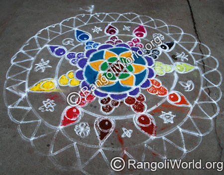 Flower Rangoli